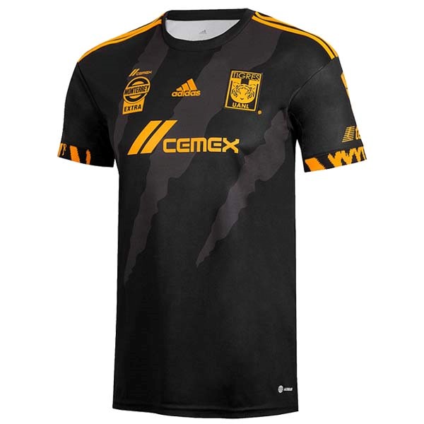 Tailandia Camiseta Tigres UANL 3ª Kit 2021 2022 Negro